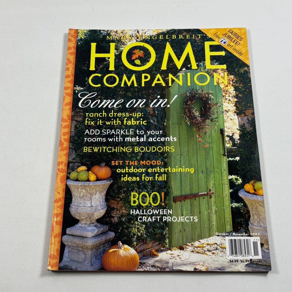 Mary Engelbreit Home Companion Magazine October November 2003 Paper Doll